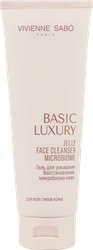 Гель для умывания VIVIENNE SABO Basic Luxury Jelly Face Восстановление микробиома кожи, 120мл, вид