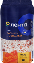 Рис ЛЕНТА Басмати, с овощами, 500г, детальное фото