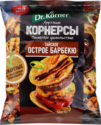 Чипсы цельнозерновые DR KORNER Тайское острое барбекю, 50г, фотография