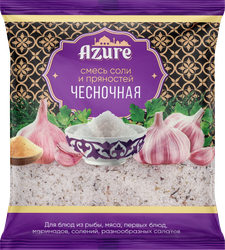 Смесь соли и пряностей AZURE Чесночная, 450г, картинка