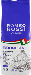 Кофе зерновой ROMEO ROSSI Indonesia натуральный жареный, 1000г, детальное фото