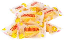 Конфеты FLAVIMENTO Ананас дольки, весовые, крупный план