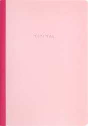 Тетрадь BRAUBERG Minimal Pastel А4, 96 листов, на сшивке с корешком, в клетку, детальное фото