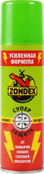 Средство репеллентное ZONDEX от кровососущих насекомых и клещей, 145мл, вид