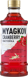 Настойка МЯГКОВ Клюква 19%, сладкая, 0.5л, крупный план