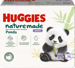 Подгузники-трусики HUGGIES Нэчурмэйд размер 5, 12–17кг, 36шт, фото
