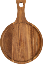 Блюдо сервировочное HOPPS Sienna, с ручкой, 18,5х27,5см, акация, Арт. CSD-112, фотография