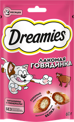 Изображение товара Лакомство DREAMIES Говядина 29г/21г 8г 415 кКал