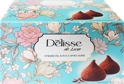Конфеты неглазированные DELISSE DE LUXE Трюфель классический, 200г, изображение