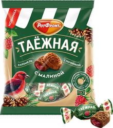 Карамель РОТ ФРОНТ Таежная с малиной, 150г, фото