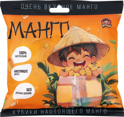 Конфета жевательная АНКЛ Ю Кубик Манго, 100г, фото