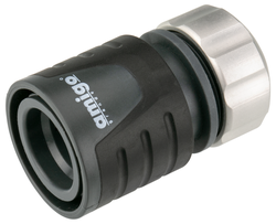 Коннектор AMIGO с алюминиевой цангой 1/2", ABS-пластик, 79010, картинка