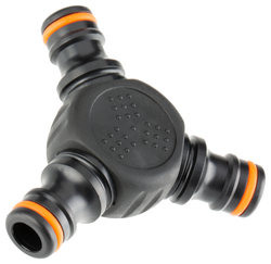 Тройник AMIGO с soft-покрытием cерии XXL с 1/2" на 3/4", 79511, вид