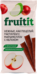 Пастилки фруктовые FRUIT Яблоко, с маршмеллоу, 55г, детальное фото