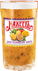 Джем МАХЕЕВЪ Тропические фрукты, в стакане, 400г, фото