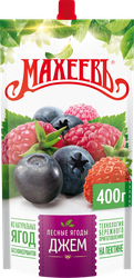 Джем МАХЕЕВЪ Лесные ягоды, 400г, детальное фото