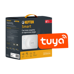 Система ТЕПЛОЛЮКС контроля протечек 1/2" Neptun Profi Smart+ Tuya, крупный план