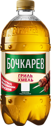 Пиво светлое БОЧКАРЕВ Гриль и хмель пастеризованное 4,6%, 0.95л, вид