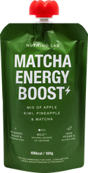Изображение товара Фруктовое пюре NUTRINO LAB Matcha Energy Boost 180г с антиоксидантами