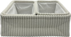 Набор корзин для хранения HOMECLUB Velvet, 1шт – 34х24х13см, 2шт – 22х16х12см, Арт. YN-ST239, 3шт, фотография