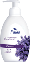 Жидкое крем-мыло РALILA Лаванда, увлажняющее, 500мл, крупный план