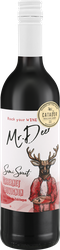 Вино MR. DEER Cabernet Sauvignon сортовое красное полусладкое, 0.75л, детальное фото