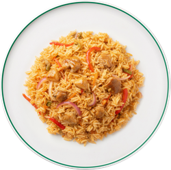 Вок DOSTAЕВСКИЙ Курица терияки с рисом, 320г, фото