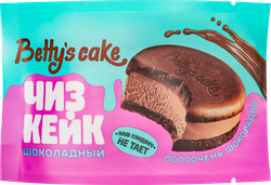 Чизкейк замороженный BETTY'S CAKE Сэндвич-чизкейк Сырный и шоколадный, 80г, крупный план