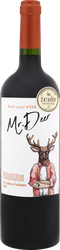 Вино MR. DEER Carmenere сортовое красное сухое, 0.75л, картинка