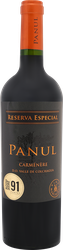 Вино PANUL Carmenere reserva especial сортовое выдержанное красное сухое, 0.75л, фото