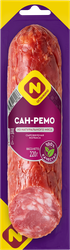 Колбаса сыровяленая ОСТАНКИНО Сан-Ремо, 220г, крупный план