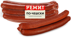 Колбаски полукопченые РЕМИТ По-Чешски, 380г, изображение