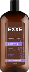 Шампунь для всех типов волос EXXE Антистресс, увлажняющий, 750мл, фото
