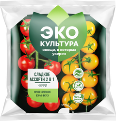 Томаты черри ЭК Ассорти, 350г, картинка