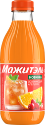 Напиток сывороточный МАЖИТЭЛЬ Апельсин, клюква, мята, без змж, 950г, картинка
