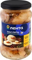 Маслята маринованные ЛЕНТА, 314г, вид