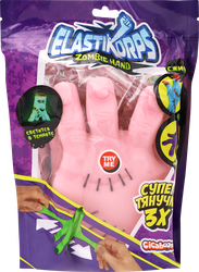 Игрушка ELASTIKORPS Zombie Hand Elasticorps тянучка-рука, в ассортименте, Арт. ZOMB-Л, крупный план