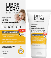 Крем для сосков LIBREDERM Lapanten ланалиновый, для кормящих матерей, 40мл, детальное фото