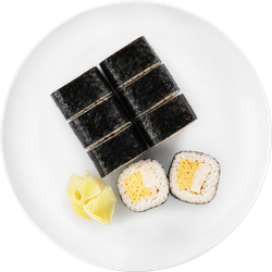 Ролл с курицей и спаржей, 235г, изображение