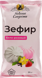 Зефир НЕВСКИЕ СЛАДОСТИ бело-розовый, 35г, картинка