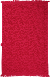 Полотенце махровое HOMECLUB Dolce Vita 50х80см, розовое с бахромой, Арт. HC-DV-58/p, крупный план