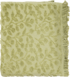 Полотенце махровое HOMECLUB Dolce Vita 70х120см, зеленое с бахромой, Арт. HC-DV-712/g, фото