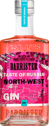 Джин BARRISTER Северо-Запад дистил. алк.43%, изображение