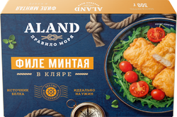 Минтай замороженный ALAND филе в кляре, 300г, крупный план