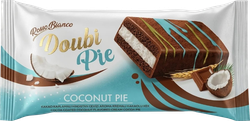 Кекс шоколадный BEYOGLU Doubi Pie в шоколадной глазури с кокосовой начинкой, детальное фото
