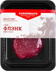 Стейк из говядины CARNEBRAVO Флэнк, 200г, картинка
