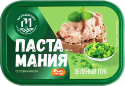 Продукт из свинины вареный МАЛАДЗЕЧНА Грин Онион рубленый, 150г, фотография