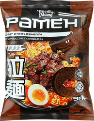 Лапша ПАСТА-МАМА Рамен со вкусом говядины, 90г, вид