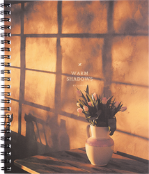 Тетрадь LOREX Warm shadows, 48 листов, А,5 в клетку, на гребне, офсет, эмбоссинг, картинка