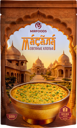Хлопья овсяные MIRFOODS Масала, 500г, вид
